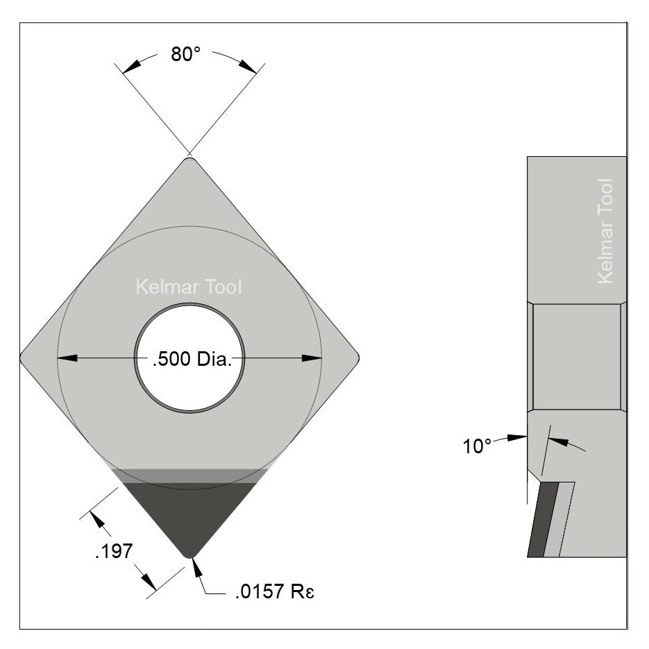 CNGM-431 Polycrystalline Diamond (PCD) Coarse Grade CTM302 (2/30µm)