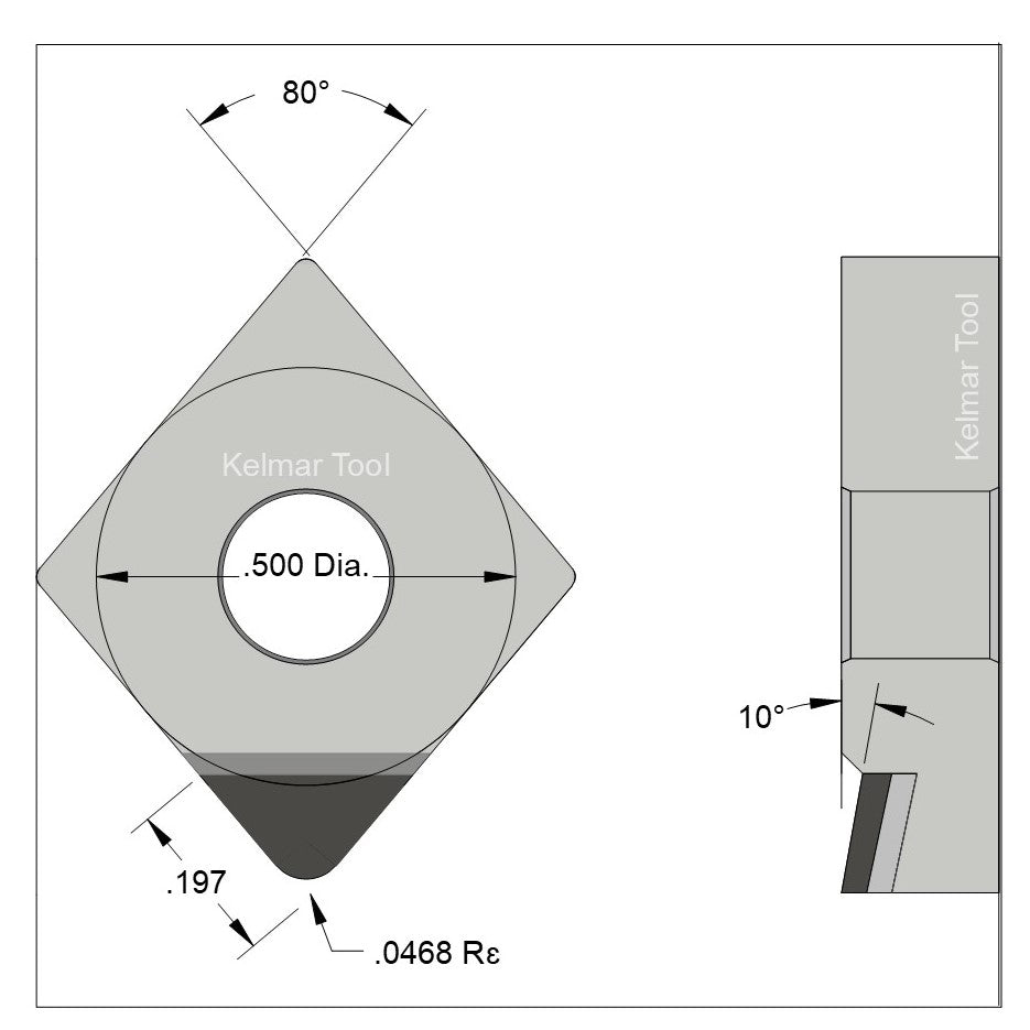 CNGM-433 Polycrystalline Diamond (PCD) Coarse Grade CTM302 (2/30µm)
