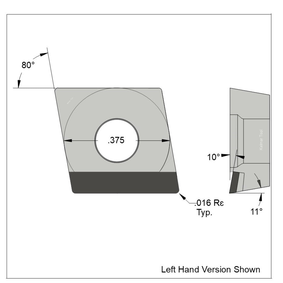 CPGT-32.51 Polycrystalline Diamond (PCD) Grade CTM302  (2 µm to 30 µm)