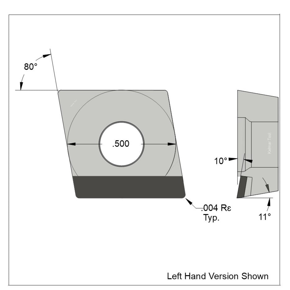 CPGT-430.25 Polycrystalline Diamond (PCD) Grade CTM302  (2 µm to 30 µm)