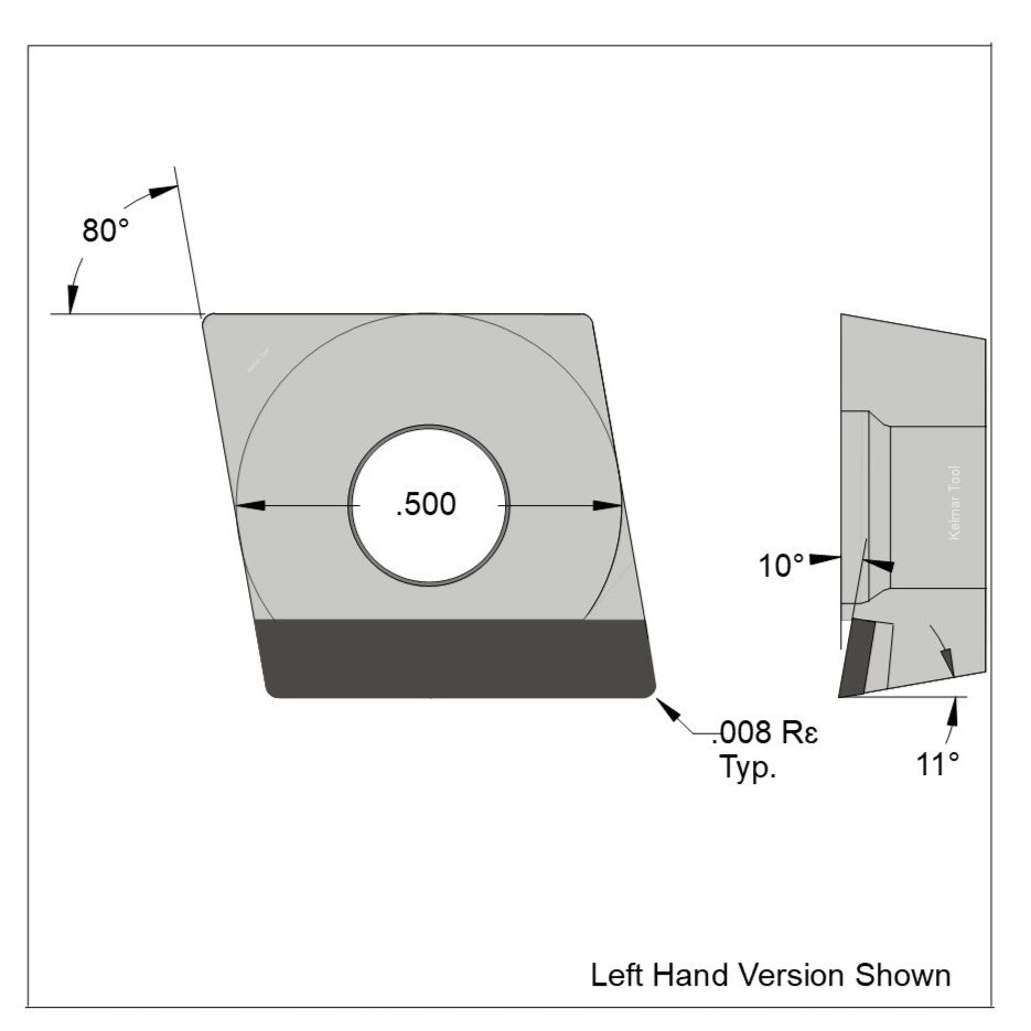 CPGT-430.5 Polycrystalline Diamond (PCD) Grade CTM302  (2 µm to 30 µm)