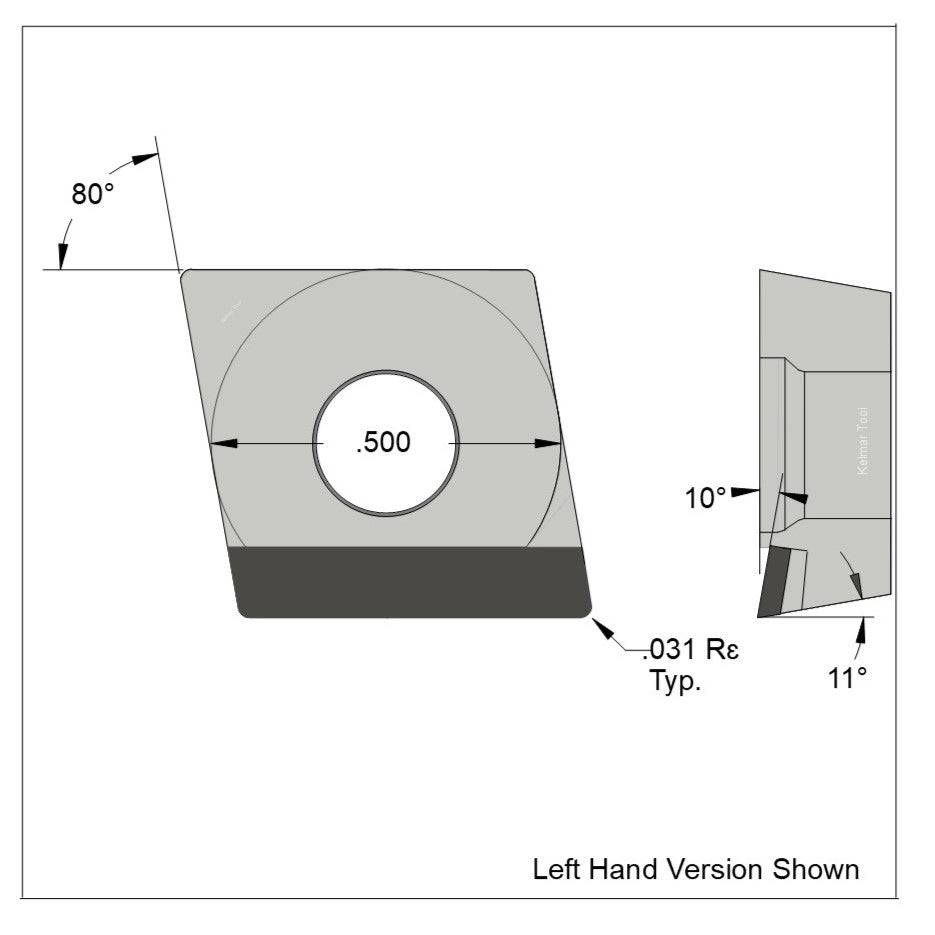 CPGT-432 Polycrystalline Diamond (PCD) Grade CTM302  (2 µm to 30 µm)