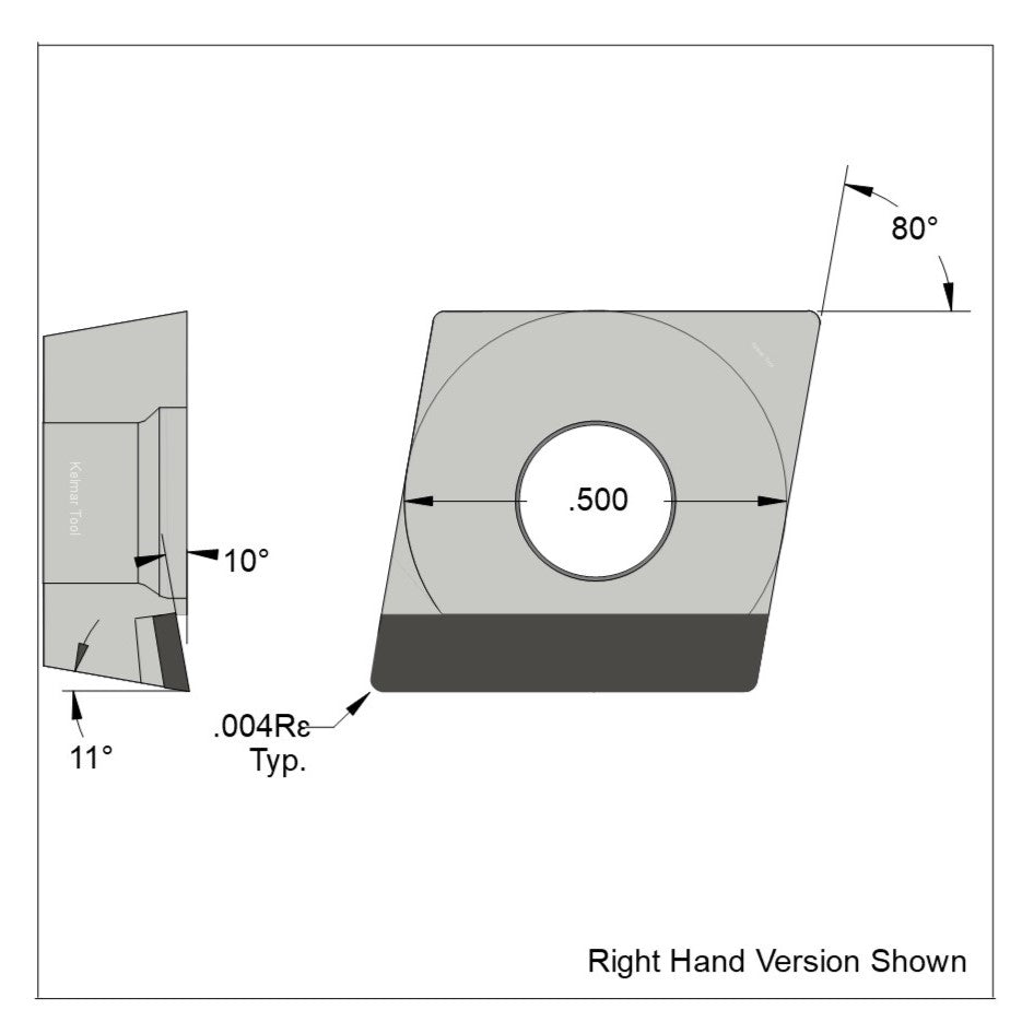 CPGT-430.25 Polycrystalline Diamond (PCD) Grade CTM302  (2 µm to 30 µm)