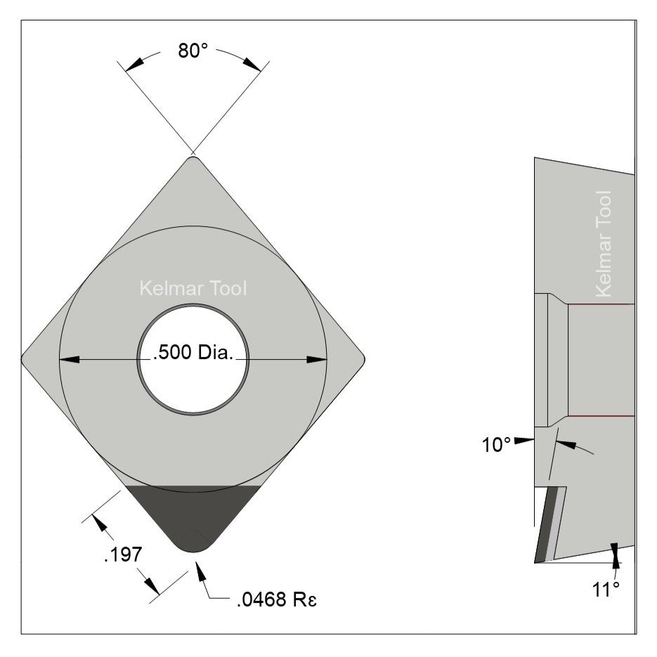CPGT-433 Polycrystalline Diamond (PCD) Grade CTM302  (2 µm to 30 µm)