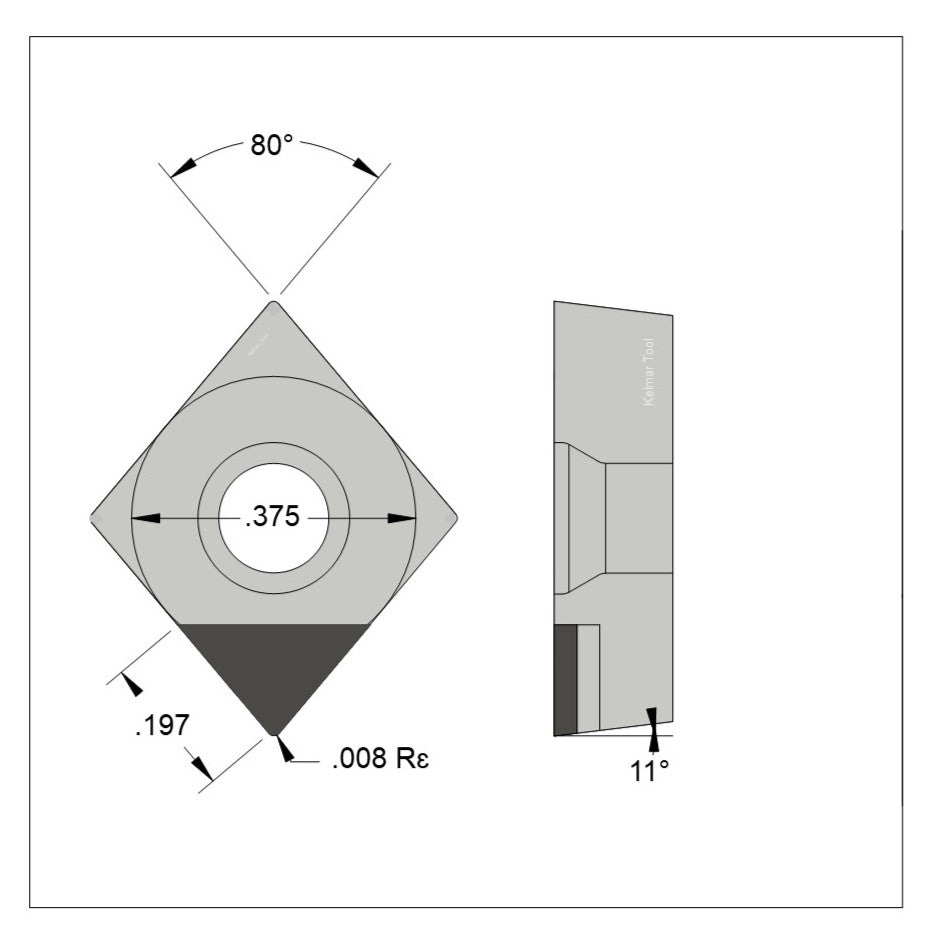 CPGW-32.50.5 Polycrystalline Diamond (PCD) Coarse Grade CTM302 (2/30µm)