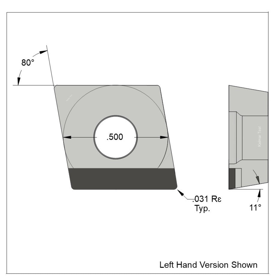 CPGW-432 Polycrystalline Diamond (PCD) Grade CTM302  (2 µm to 30 µm)