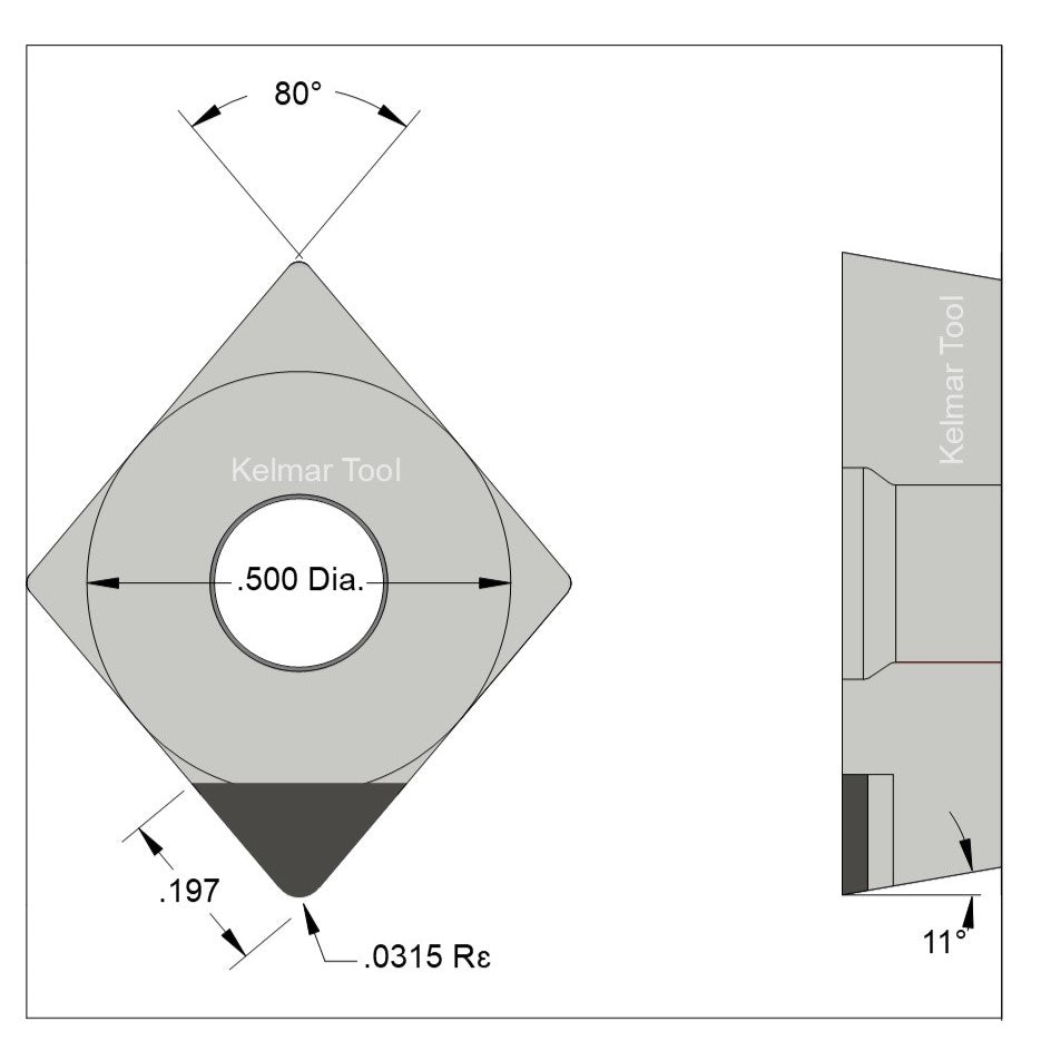 CPGW-432 Polycrystalline Diamond (PCD) Grade CTM302  (2 µm to 30 µm)